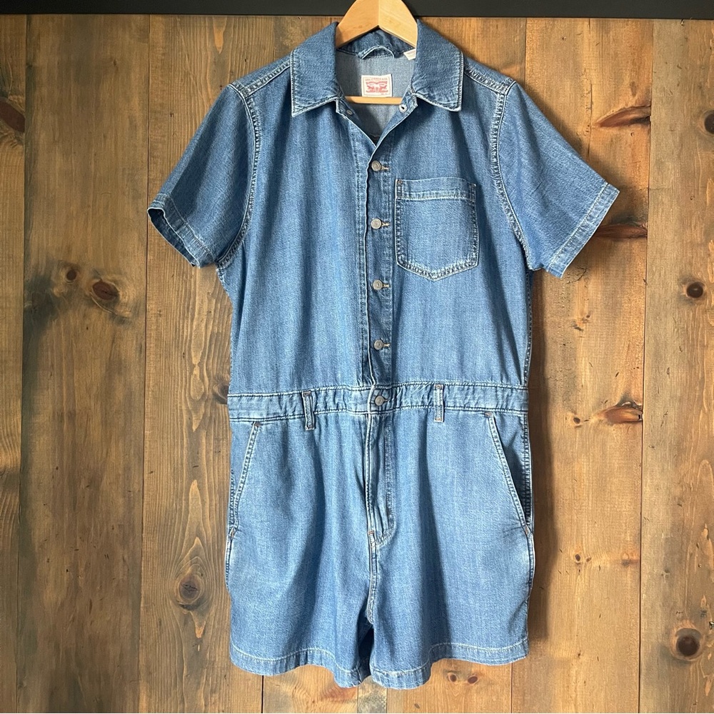 Levi’s Women's Short Sleeve Heritage Romper
